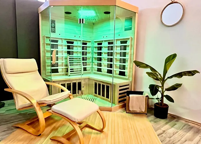 Wellness Apartment - Sauna - 3 Schlafzimmer - 6 Personen - Zentrum
